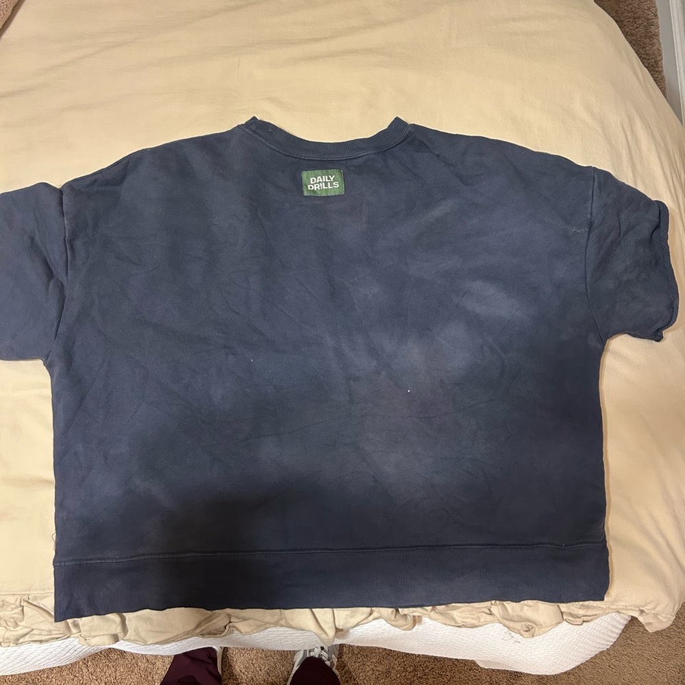 Daily Drills Charcoal Sweatshirt and Sweatshort Set